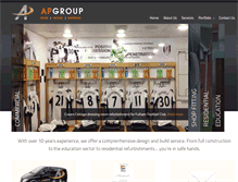Tablet Screenshot of apgroupuk.com
